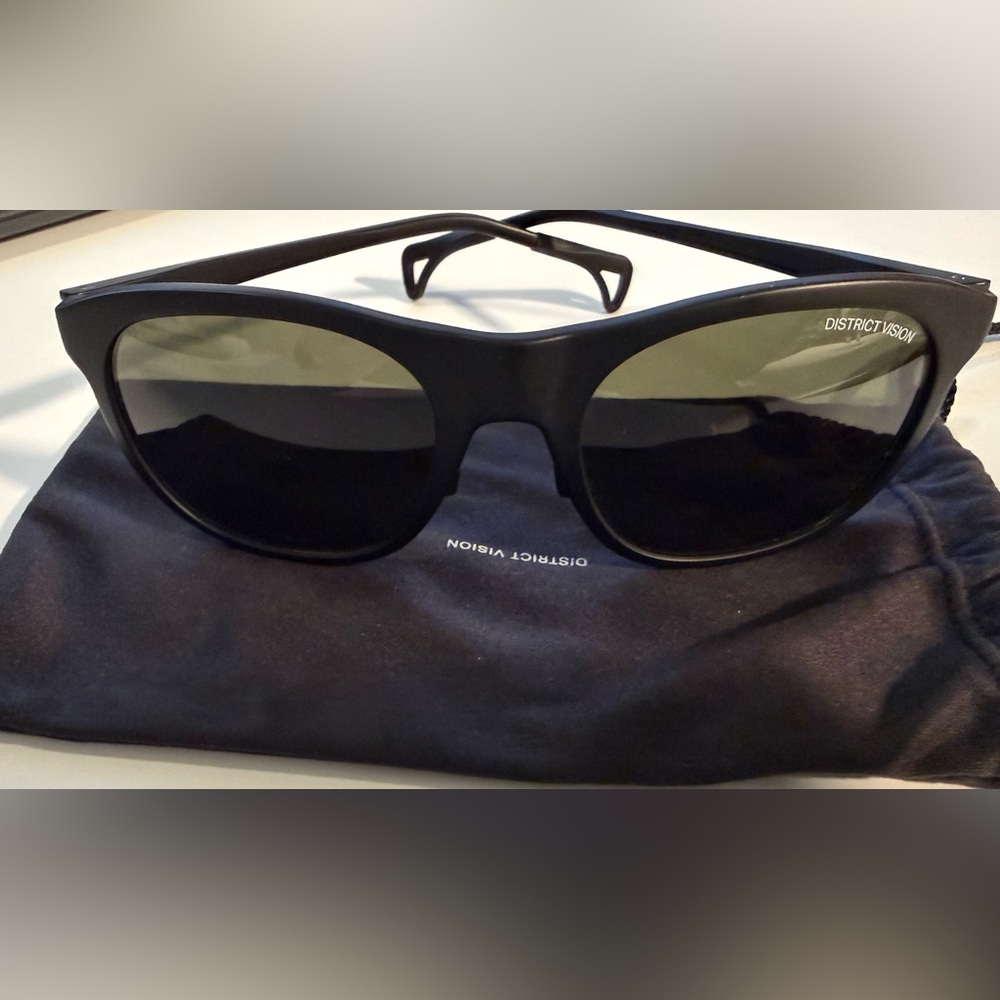 District Vision Men’s Black Polarized Sunglasses